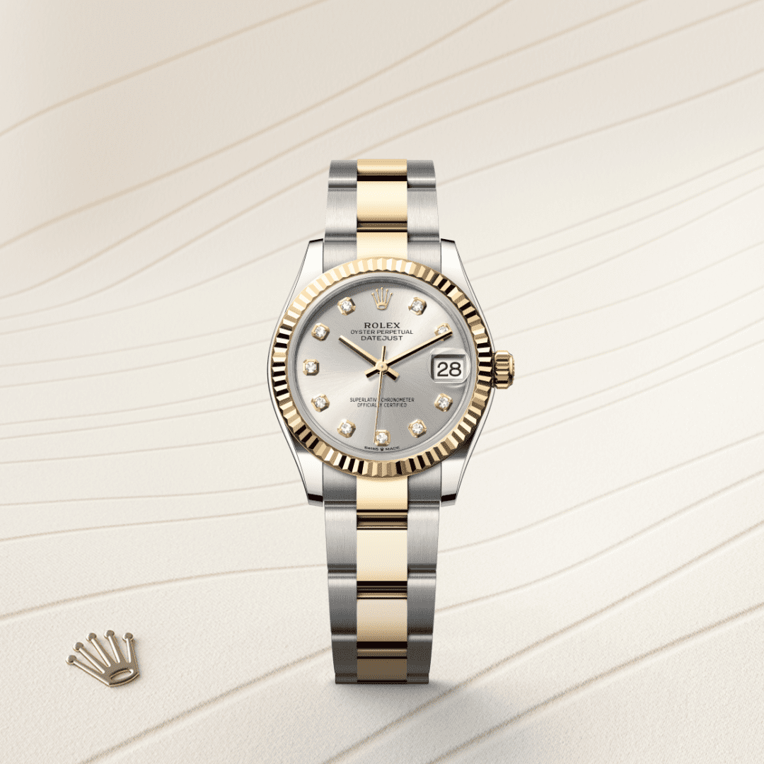 Datejust 31 Oyster, 31 mm, acier Oystersteel et or jaune watch