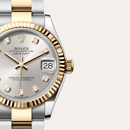 Datejust 31 Oyster, 31 mm, acier Oystersteel et or jaune watch