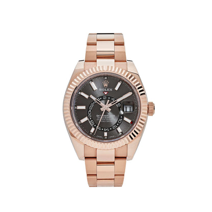 2025 Watch Sky-Dweller 336935 Rose Gold Rhodium Slate Grey Dial (2024)