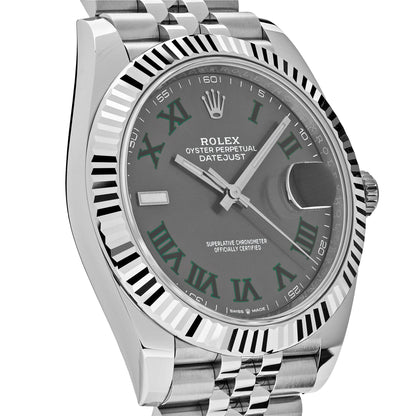 2025 Watch Datejust 126334 'Wimbledon' Stainless Steel Slate Dial Jubilee (2022)