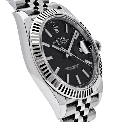 2025 Watch Datejust 126334 Stainless Steel Black Dial Jubilee