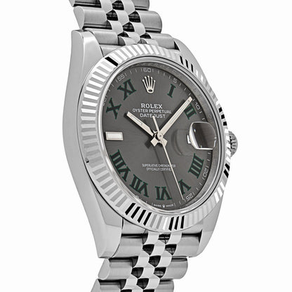 2025 Watch Datejust 126334 'Wimbledon' Stainless Steel Slate Dial Jubilee (2024)