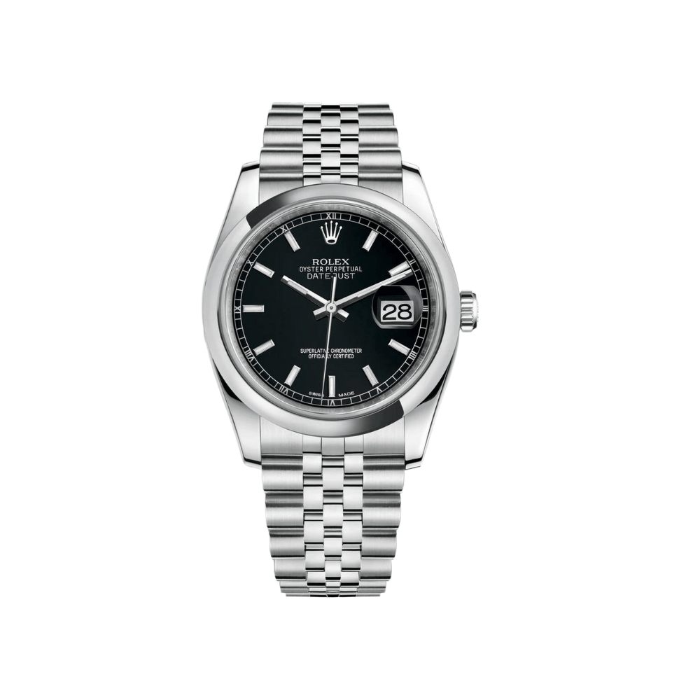 2025 Watch Datejust 116200 Stainless Steel Black Dial