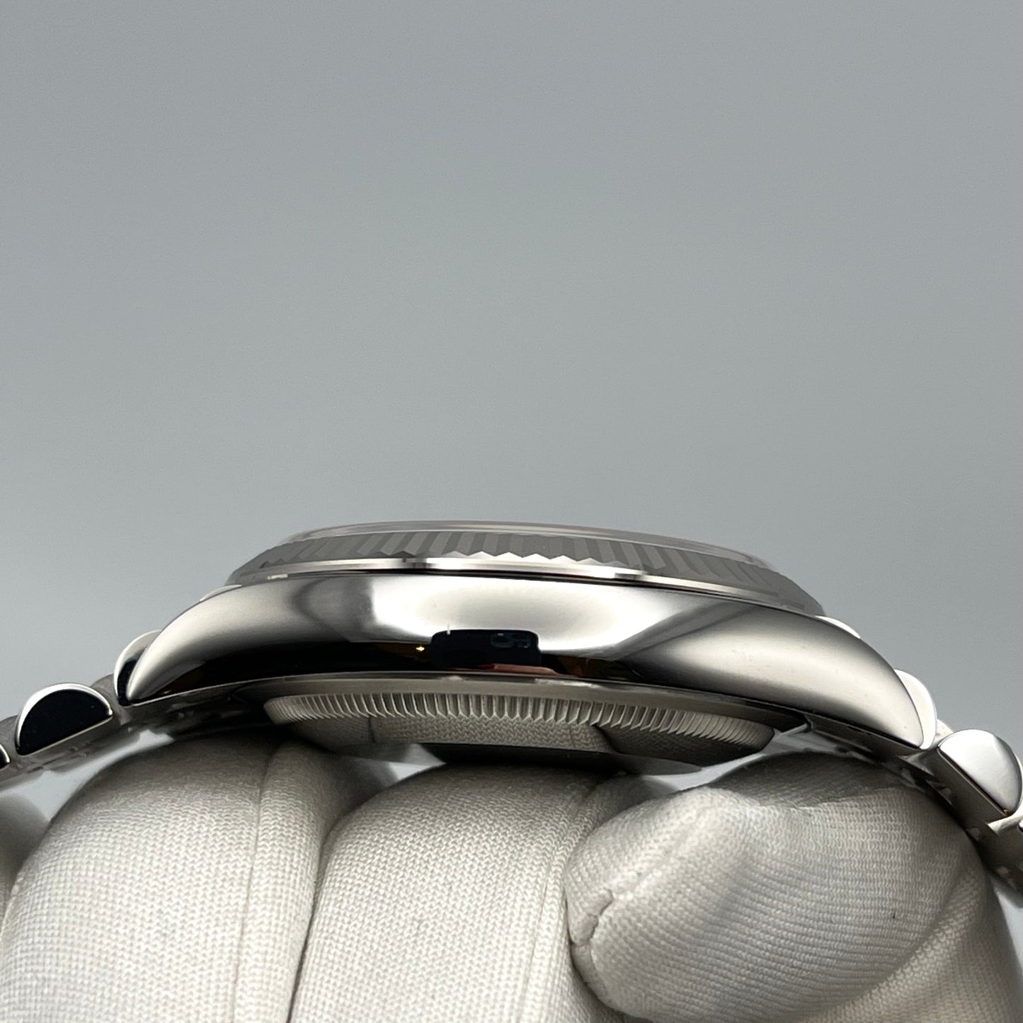 2025 Watch Datejust 126234 White Gold Stainless Steel Blue Dial Jubilee