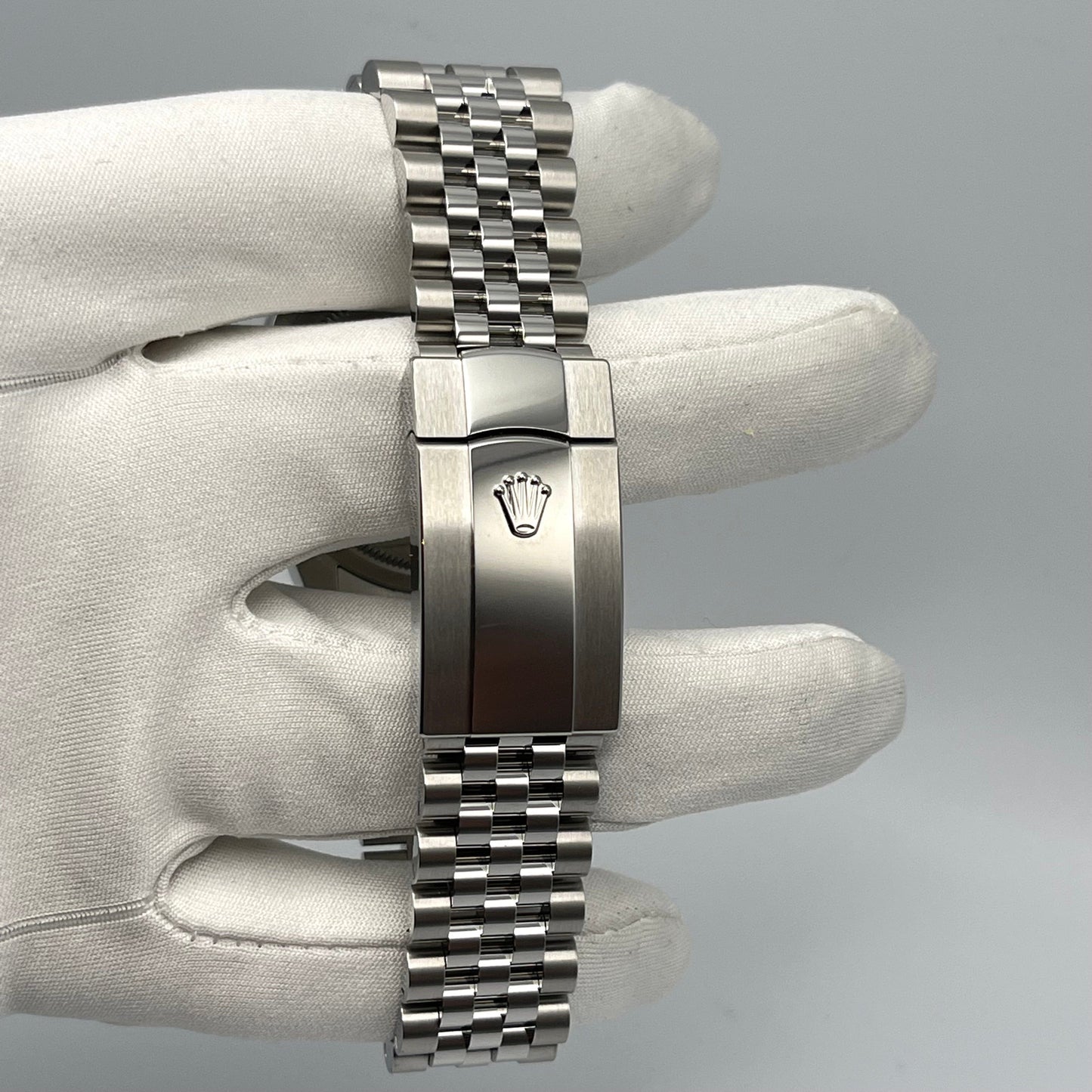 2025 Watch Datejust 126234 White Gold Stainless Steel Blue Dial Jubilee