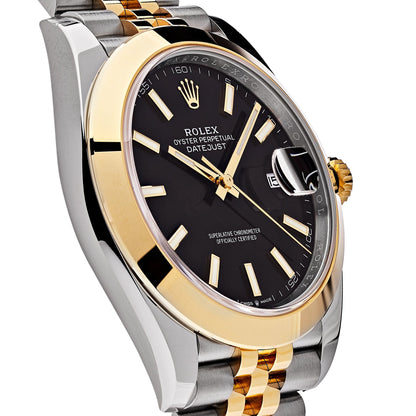 2025 Watch Datejust 126303 Stainless Steel Yellow Gold Black Dial Jubilee (2022)