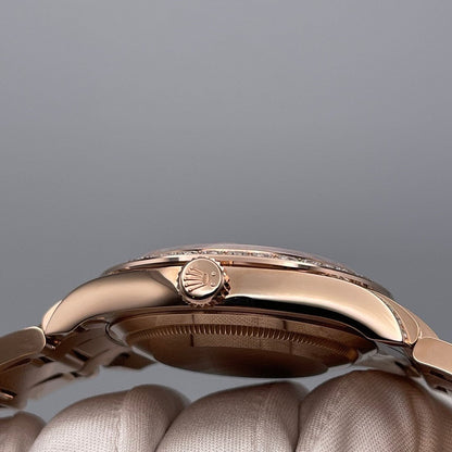 2025 Watch Datejust Pearlmaster 86405RBR Diamond Paved