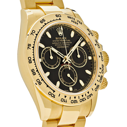 2025 Watch Daytona 116508 Yellow Gold Black Dial (2023)