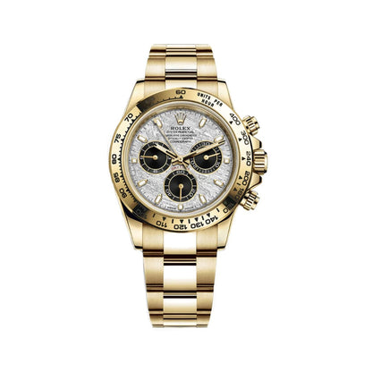 2025 Watch Daytona 116508 Yellow Gold Meteorite Dial