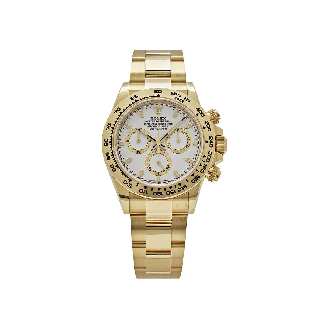 2025 Watch Daytona 116508 Yellow Gold White Dial (2023)