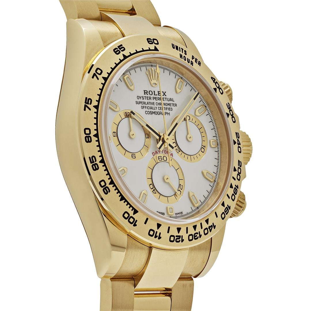 2025 Watch Daytona 116508 Yellow Gold White Dial (2023)