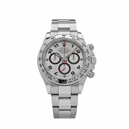 2025 Watch Daytona 116509 Silver Racing Dial White Gold (2006)