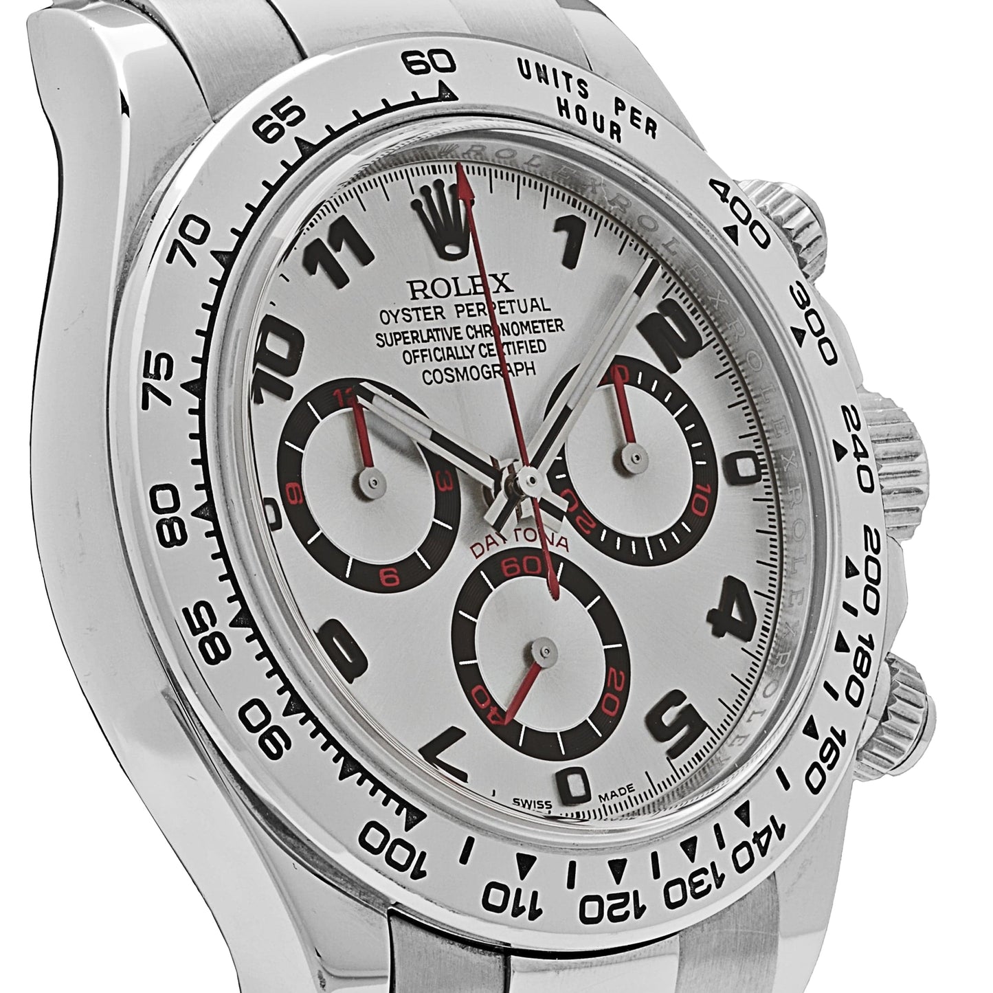 2025 Watch Daytona 116509 Silver Racing Dial White Gold (2013)