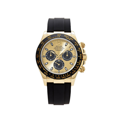 2025 Watch Daytona 116518LN Yellow Gold Champagne Black Dial (2022)