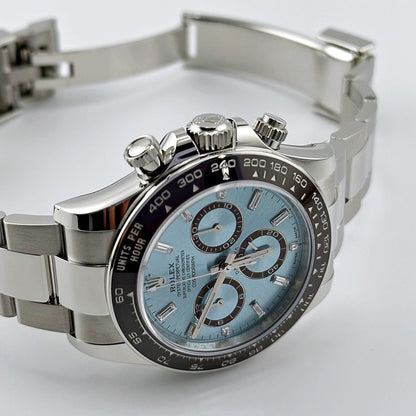 2025 Watch Daytona 126506 Platinum Ice Blue  Dial (2024)
