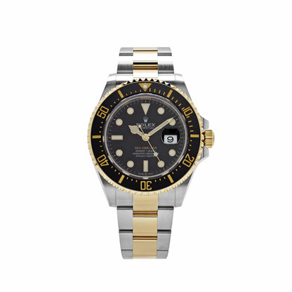 2025 Watch Sea-Dweller 126603 Stainless Steel Yellow Gold Black Dial (2019)