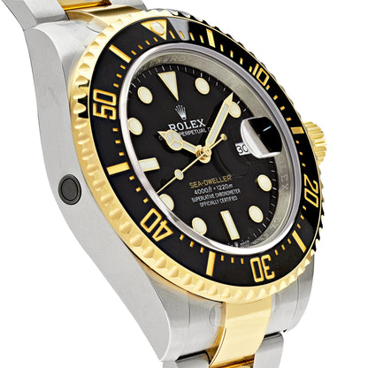 2025 Watch Sea-Dweller 126603 Stainless Steel Yellow Gold Black Dial (2023)
