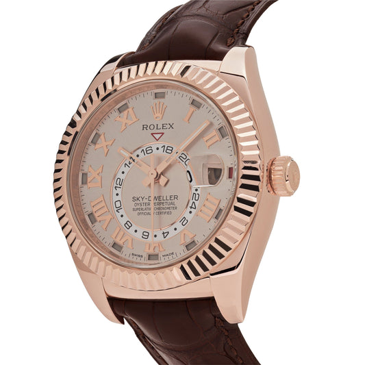 2025 Watch Sky-Dweller 326135 Rose Gold Sundust Dial (2016)