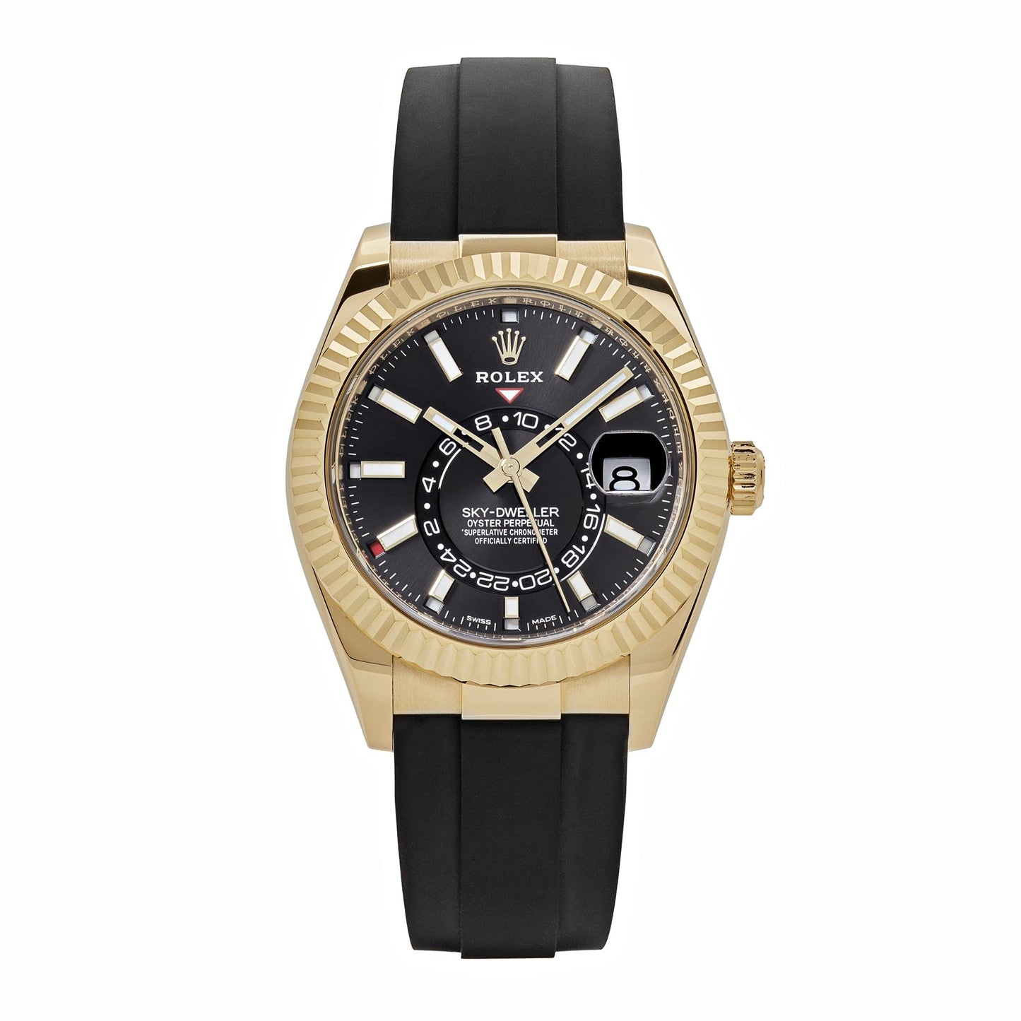 2025 Watch Sky-Dweller 336238 Yellow Gold  Bright Black Dial (2024)