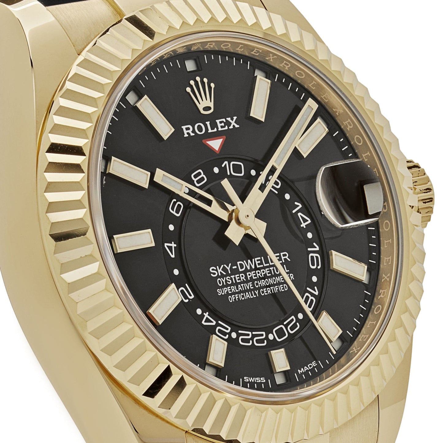 2025 Watch Sky-Dweller 336238 Yellow Gold  Bright Black Dial (2024)