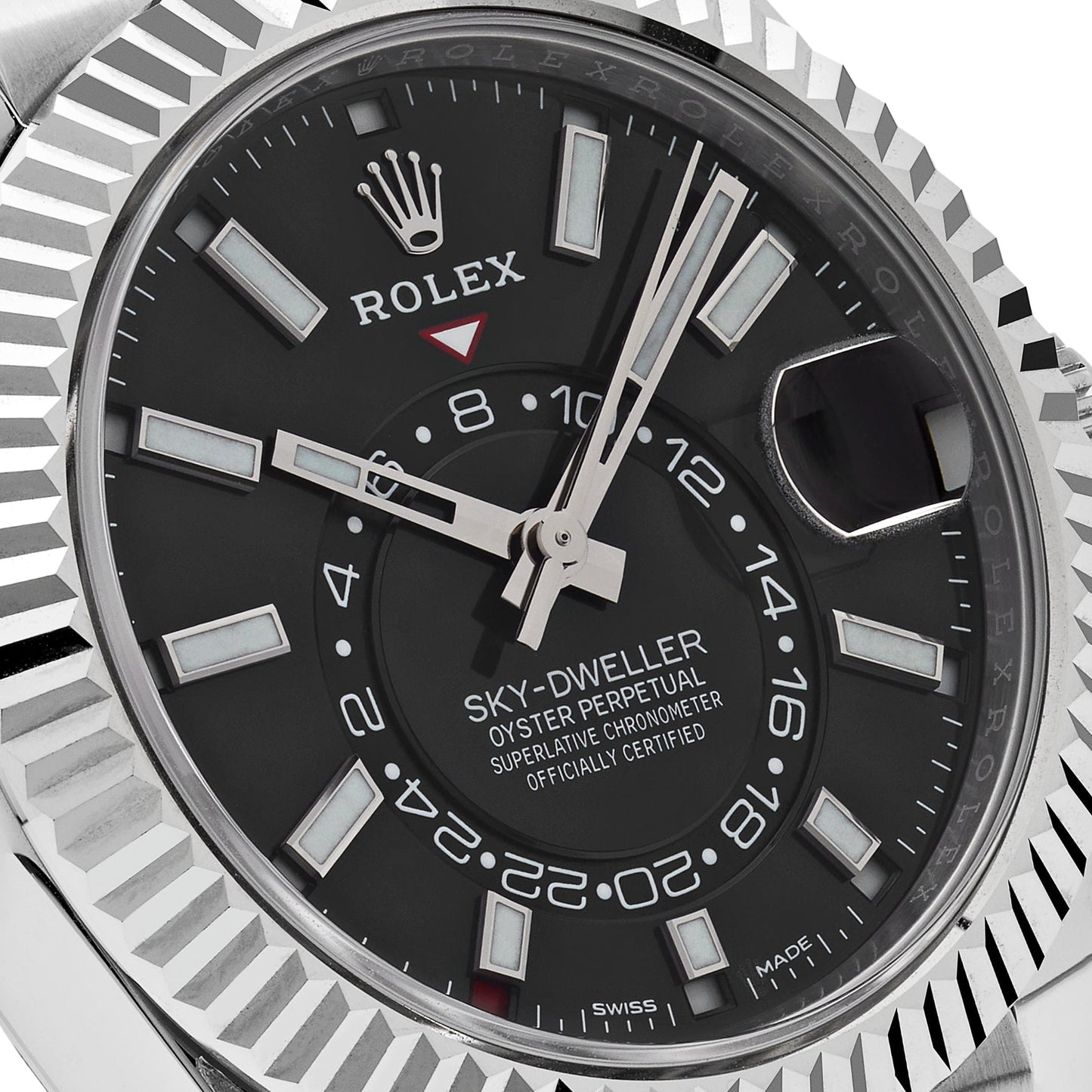 2025 Watch Sky-Dweller 326934 Stainless Steel Black Dial Jubilee (2023)