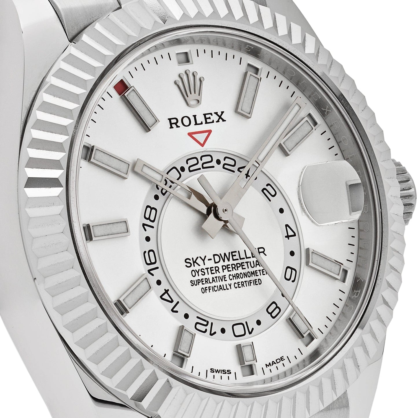 2025 Watch Sky-Dweller 326934 Stainless Steel White Dial Jubilee