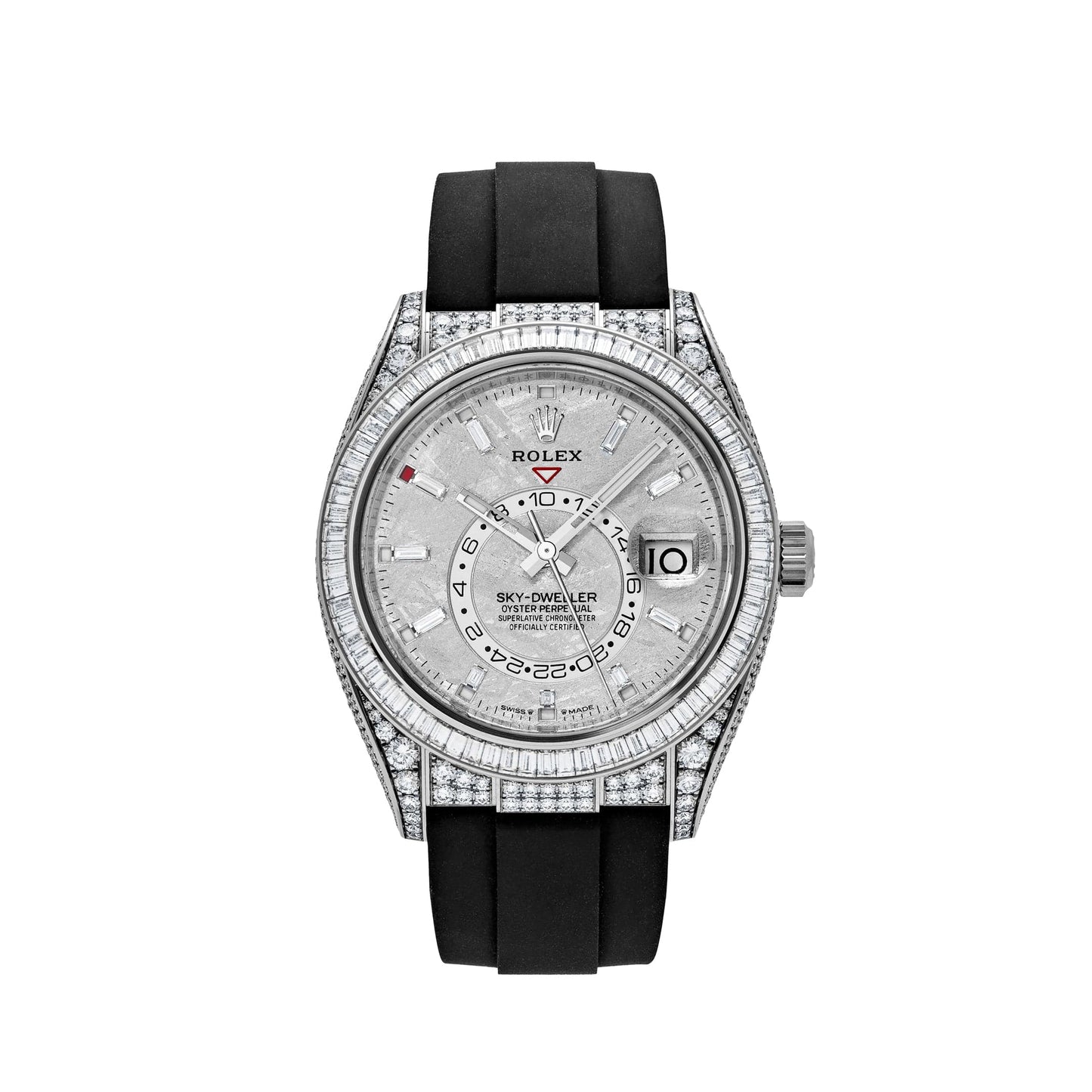 2025 Watch Sky-Dweller 336259TBR White Gold Meteorite Dial Diamond Bezel and Case