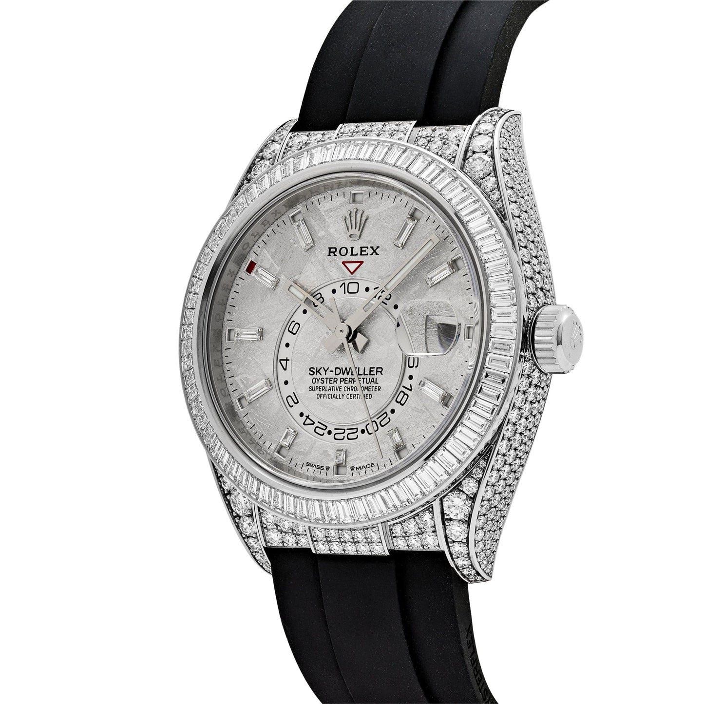 2025 Watch Sky-Dweller 336259TBR White Gold Meteorite Dial Diamond Bezel and Case