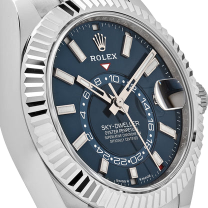 2025 Watch Sky-Dweller 336934 Stainless Steel Blue Dial Oyster (2023)