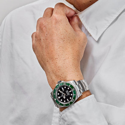 2025 Watch Submariner Date 126610LV 'Starbucks MK1' Stainless Steel Black Dial (2023)